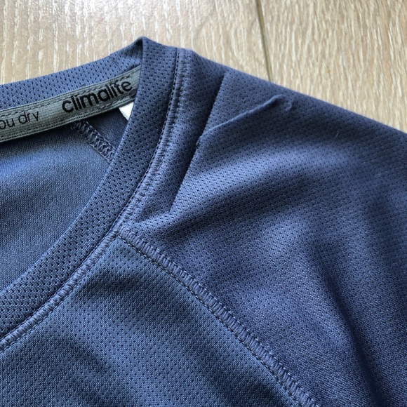 Adidas Climalite Short Sleeve T Shirt in Gray Women’s Size S - Picture 6 of 11